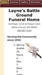 Mobile Screenshot of laynesfuneralhome.com